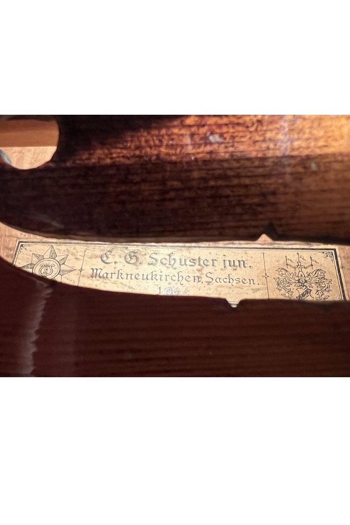 Schuster Carl Gottlob jun. - Markneukirchen Anno 1901 - G-599